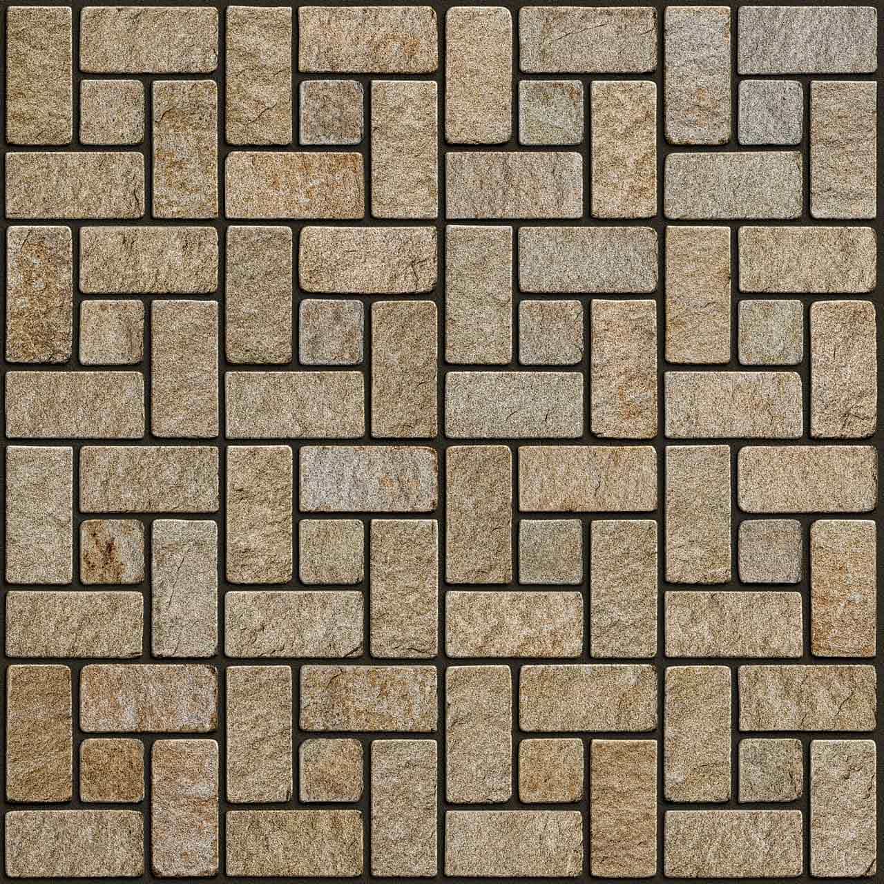 Гранитная брусчатка RKS Slate Vermont 100x100 мм на дорожке | Купить гранитную брусчатку в [Ваш Город] | Мощение, ландшафтный дизайн