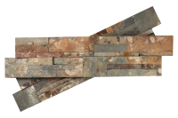 натуральный камень для фасада и интерьера rks slate