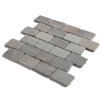 RKS Slate Sandstone Belgian Grey 200х100 мм. Прочная тротуарная плитка и плитка для пола из натурального песчаника. Лучшая цена на плитку из камня песчаник